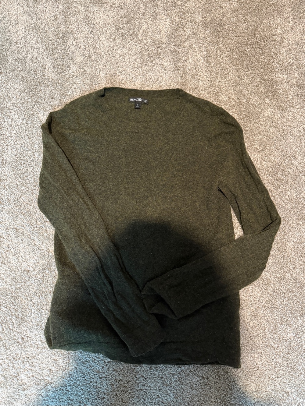 Jcrew women’s crewneck Sweater - Olive Green